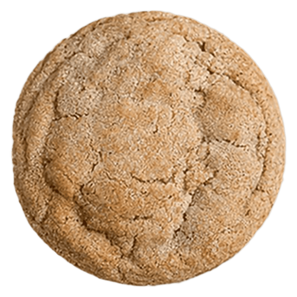 Chai Latte cookie, seen from above